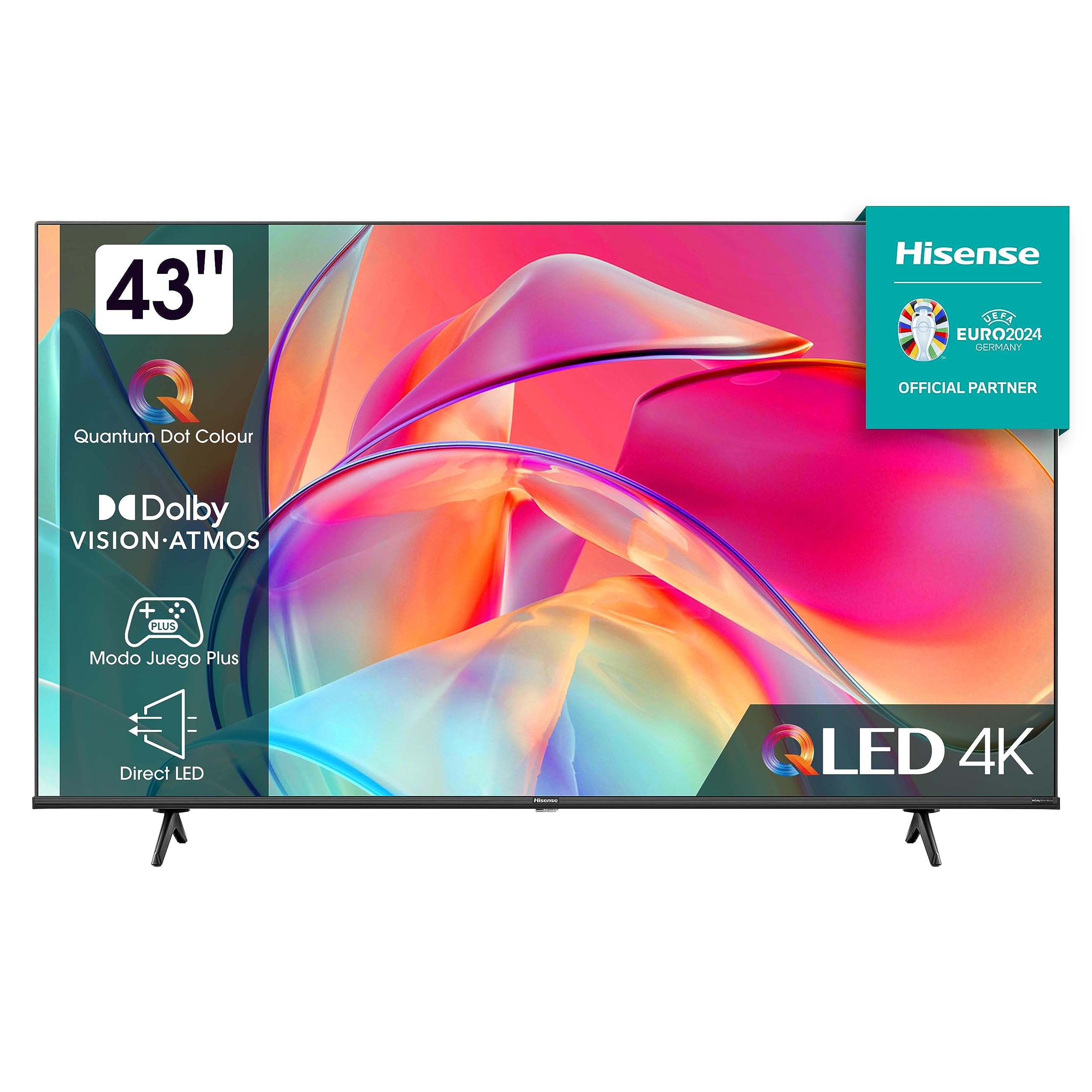 Hisense Qled 43 4k 3hdmi 2usb hevc dvbs2 sm 43e7kq : Amazon.it